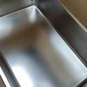 Kirecoo Stainless Steel Cat Litter Box XL- Metal High Sided Cat Pan, Large Stainless Steel Box, Indoor Litter Tray, Non Stick, No Smell, Easy to Clean, Pet Toilet Supplies for Kitten, Kitty, Rabbit