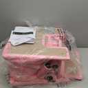 YITAHOME Tall Cat Tree for Indoor Cats, 75 inch Multi-Level Cat Tower with Cat Condos, Top Perches, Sisal Ramp Scratching Posts, Cozy Basket, Hammocks, Large Cat Pet Activity Structure,Pink