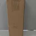 WOPITUES White Floating Shelves Set of 6,Wood for Bedroom,Modern Wall Decor,Bathroom Storage,Book Living Room[Upgraded]-White (HM011A) (16.5 Inch)