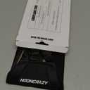 Airplane Foot Hammock, No Collapse Foot Rest for Plane Travel with Extended Adjustment Strap, Portable Desk Foot Hammock with Thickened Foam, Foot Sling Travel Essentials to Relax Your Feet (1 Pc Black)