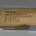 Foldable Portable Metal Clothes Drying Rack for Indoor Air Drying, Energy Savin, Black