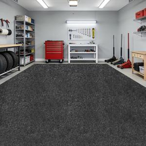 Extra Large Garage Floor Mat 8.8 x 22 FT Heavy Duty Oil Absorbent Parking Mat with Waterproof Non-Slip Backing,Reusable Washable Floor Protector for Garage,Driveway, Workshop & SUV, Velcro Included