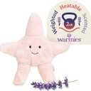 warmies Microwavable & Weighted Stuffed Animals, Starfish - Heated Stuffed Animal Plushie for Warmth & Comfort - Cute Soft Plush Toys for Adults & Children (Boys, Girls, Babies & Toddlers)