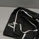 FLYMEI Patio Cushion Covers 18x18x2 Waterproof Outdoor Cushion Cover Replacement 2Packs Outdoor Seat Cushion Slipcover for Rattan Chair Sofa, Black