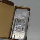 6 Pack Nickel Door Hinges Brushed Nickel 3 1/2 Interior Door Hinges Satin Nickel 3.5 Inch with 5/8 Radius Corners 3 "x 3 " Silver Hardware Controls JIW Garage Factory