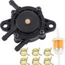 Replace Fuel Pump 691034 692313 Briggs 808492 597338 Kohler 17hp-27hp For Lawn Mower Tractor Golf Cart Engine and Kawasaki Cub Cadet Craftsman Starter Vacuum Fuel Pump (A Set)