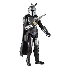 STAR WARS Galaxy of Adventures The Mandalorian Scale Figure with Fun Blaster Feature, Toys for Kids Ages 4 and Up