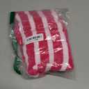 Blueberry Pet Cozy Soft Chenille Classy Striped Dog Sweater in Hot Pink, Back Length 16", Pack of 1 Clothes for Dogs
