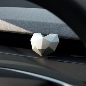 TPARTS Air Freshener for Tesla Model 3 Model Y, Cyberheart Fragrance Scents Diffuser with 2 Scent Refills Fits for All Tesla Model 3/Y Airvent (Oriental Zen Tea)
