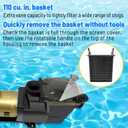 W3SP2615X20 Super Pool Pump 2 HP 115/230V 2'' Single Speed Replacement for Hayward, SP2615X20 for Inground Swimming Pools and Spas