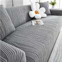 Stretch Velvet Sofa Slipcover for 1-5 Seater Couch Covers Non Slip Sofa Covers with Elastic Bottom L Shaped Couch Slipcover for Living Room(Style 6,3-Seater (190-230cm))