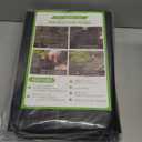 WAENLIR 3.2oz Heavy Duty Weed Barrier Landscape Fabric, Sturdy Weed Blocker Cover, Outdoor Gardening Weed Control Mat 3ft x30ft