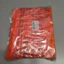 2 x Mega-L Neon Halloween Party Decorations, 26ft Fluorescent Orange Pumpkin Garland Banner Glow in the Dark Party Supplies Cute Hanging Ceiling Decors for Birthday Home Wall Fence Porch Black Light Party