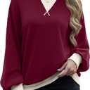 Women Sweatshirt Striped Crew Neck Oversized Long Sleeve Sweatshirt Color Block Loose Pullover (Medium)