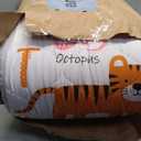 Premium Foam Baby Play Mat 50" x 50"  Removable & Machine Washable Cover, Extra Thick Padding Playpen Mat, Non-Slip Crawling Mat, Easy to Clean for Infants, Toddlers & Babies (Alphabet Zoo)