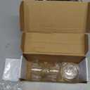 Stove Knob Safety Covers & Oven Lock for Child Baby Proofing Kitchen Universal Size Gas Knob Covers Clear View Childproof Oven Knob Covers for Kids and Pets (5packs +1 Locks)