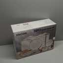 Kikcoin 22 PCS Nonstick Baking Pans Set, Stackable Bakeware Sets with Silicone Handles, 450F Oven Safe Baking Sheet Set, Easy Release Cookie Sheets for Baking, Cream