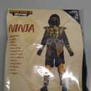 Spooktacular Creations Golden Ninja Costume Set, Ninja Jumpsuit with Foam Accessories for Kids, Toddler Halloween Outfit for Ideas Cosplay Party (Small, 5-7 yrs)