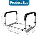 Chair Lift Assist Devices for Seniors Elderly Adjustable Couch Cane Stand Up Assist Mobility Aid Aluminum Sofa Stand Assist Chair Lift Assist Handle for Patients Seniors Disabled Elderly