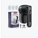 BEAUTURAL Fabric Shaver and Lint Remover, Sweater Defuzzer with 2Speeds, 2 Replaceable Stainless Steel Blades, Battery Operated, Remove Clothes Fuzz, Lint Balls, Pills, Bobbles