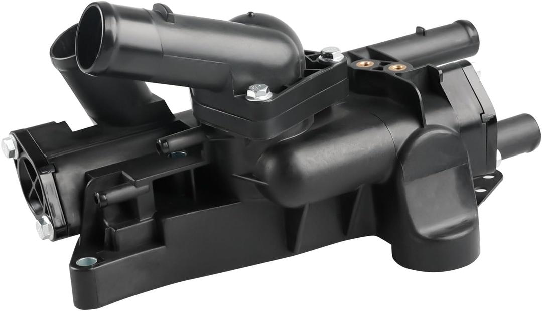 Engine Coolant Thermostat Housing Replacement for 25600-2G000 Compatible with Kia Forte 2010 2011 2012 2013 2.0L 2.4L, Thermostat Housing Assembly