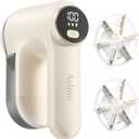 Fabric Shaver 3-Speed Adjustable Lint Remover with LED Digital Display Type-C Fast Charge Port Suitable for Clothing Furniture Sofas and Blankets