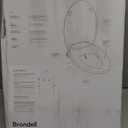Brondell Bidet Toilet Seat Non-Electric Swash Ecoseat, Fits Elongated Toilets, White - Dual Nozzle System, Ambient Water Temperature - Bidet with Easy Installation