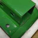 Bolt on Tractor Bucket 2 inch Receiver, 2" Towing Hitch Receiver, 5/8 Hitch Pin Hole Class 3 Trailer Hitch, 12000lbs, Work Well for Tractor Bucket (Trackor Green 2-inch Receiver Plate)