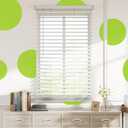 SZXIMU Window Blinds, 2" Cordless Blinds for Indoor Windows, 43" W X 64" H Room Darkening Blinds, Horizontal Blinds & Shades, Mini Window Blinds for Home Bedroom Living Room Office Kitchen, White