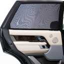 Autopect Side Window Sunshade Sock ScreenShade (Pack of 2) – Block Sun Rays to Keep Car Interior Cool and Comfortable – Elasticized Universal Fit Mesh Sun Shade for Car, Truck, SUV, Van