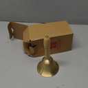 Super Loud Solid Brass Hand Call Bell