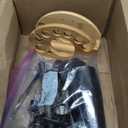 Bartender Kit with Bamboo Stand, 12 Piece 25oz Cocktail Shaker Set with All Essential Bar Tools Set for Drink Mixing, Ideal Gifts for Cocktail Lovers, Home Bar Bartending Kit with Cocktail Recipes (Black)