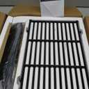 Spirit E310 Grill Parts for Weber Spirit, 17.5" Grill Grates 15.3" Flavorizer Bars for Weber Spirit 300 & GS4 Spirit II 300, Spirit E-310 E-315 Grills with Front Control Knobs for Weber 7638 7636