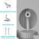 Shower Head with Handheld, Shower Heads High Pressure, High Flow Even with Low Water Pressure-Hand Held Showerhead Set,3 Modes Filtered Showerhead with 59Replacement Hose/Bracket/Cotton Filters