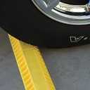 Camco AccuPark Vehicle Parking Aid | Features Heavy Duty High Visible Resin Design | Easy Installation with Adhesive Strips | Measures 18-3/8 x 3-3/4 x 1-1/3 | 1-Pack (44442), One Size