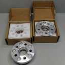 KAX 5x114.3 to 5x100 Wheel Adapters,1 inch 5 Lug Centric Wheel Adapters (Changes Bolt Pattern) fit for Ranger, S2000, Grand Voyager, Prowler, Voyager, Vision with M12x1.5 Studs 73.1mm Hub Bore,4pcs