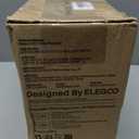 ELEGOO Matte PLA Filament Black & White 2KG, 1.75mm 3D Printer Filament Dimensional Accuracy +/- 0.02mm, 2pcs 1kg Carboard Spool (2.2lbs) Fits for Most FDM 3D Printers