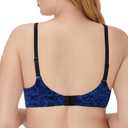 Maidenform Women's Comfort Devotion Underwire Bra, Convertible T-shirt Bra (Retired Colors) (Blue, XL)