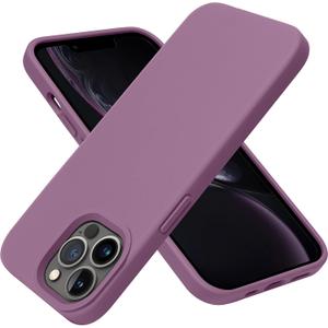 OTOFLY Designed for iPhone 13 Pro Max Case, Silicone Shockproof Slim Thin Phone Case for iPhone 13 Pro Max 6.7 inch (Lilac Purple)