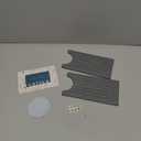 Faucet Mat for Kitchen Sink, 24'' Long Diatomite Sink Protector Splash Guard Draining Mat, Quick Drying Stone Sink Tray, Water Absorbent Soap Sponge Holder for Bathroom, Women Birthday Gift, Dark Gray (23.6" x 3.9")