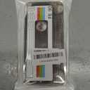 FAteamll Case for Galaxy S24 FE Shockproof Scratchproof with TPU Soft Bumper Retro Cassette Tape Case Compatible with Samsung Galaxy S24 FE