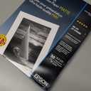 Epson Ultra Premium Presentation Paper MATTE (8.5x11 Inches, 50 Sheets) (S041341),White