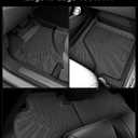 Car Floor Mats for Ford Edge: 2007-2014 & for Lincoln MKX 2007-2015 Cargo Liner, All Weather Car Accessories Rubber Carpet Custom Fit for Edge MKX 2007 2008 2009 2010 2011 2012 2013 2014 (Black 4PCS)