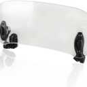 Motorcycle Windshield for R1200GS R 1200 GS R1200 GS 2004 2005 2006 2007 2008 2009-2012 Motorcycle Sport Touring Windshield WindScreen Deflector Windscreen Fairing(White)