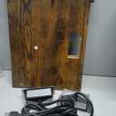 TUTOTAK End Table with Charging Station, Side Table with 2 USB Ports and Outlets, Nightstand with Cloth Drawer, Set of 2, Couch Table, Brown TB01BB052 | with Cloth Drawer