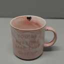 Ulrhpc Mothers Day Mom Gifts for Mom Wife from Daughter Son, Birthday Gifts for Women, 12 OZ Funny Coffee Mug, Valentines Day Gifts for Her Girlfriend Sister Friends