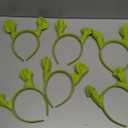 KINTOMG Green Ogre Ears Costume Headband, Party Accessories for Dress Up (12 Pieces)