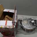 Hamilton Beach Belgian Waffle Maker with PFAS-Free Non-Stick Ceramic-Coated Plates, Browning Control, Indicator Lights, Stainless Steel (26081)