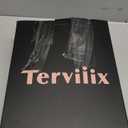 Terviiix 4-in-1 Hot Air Rotating Blow Dryer Brush Kit  1000W with Rotatable Round Brushes (2 Sizes), Oval Volumizer, and Diffuser  Ideal for Curly Hair, with Arthritis-Friendly Big Buttons, Black