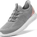 STQ Walking Shoes Women Wide Toe Box Slip on Sneakers with Maternity Size 8